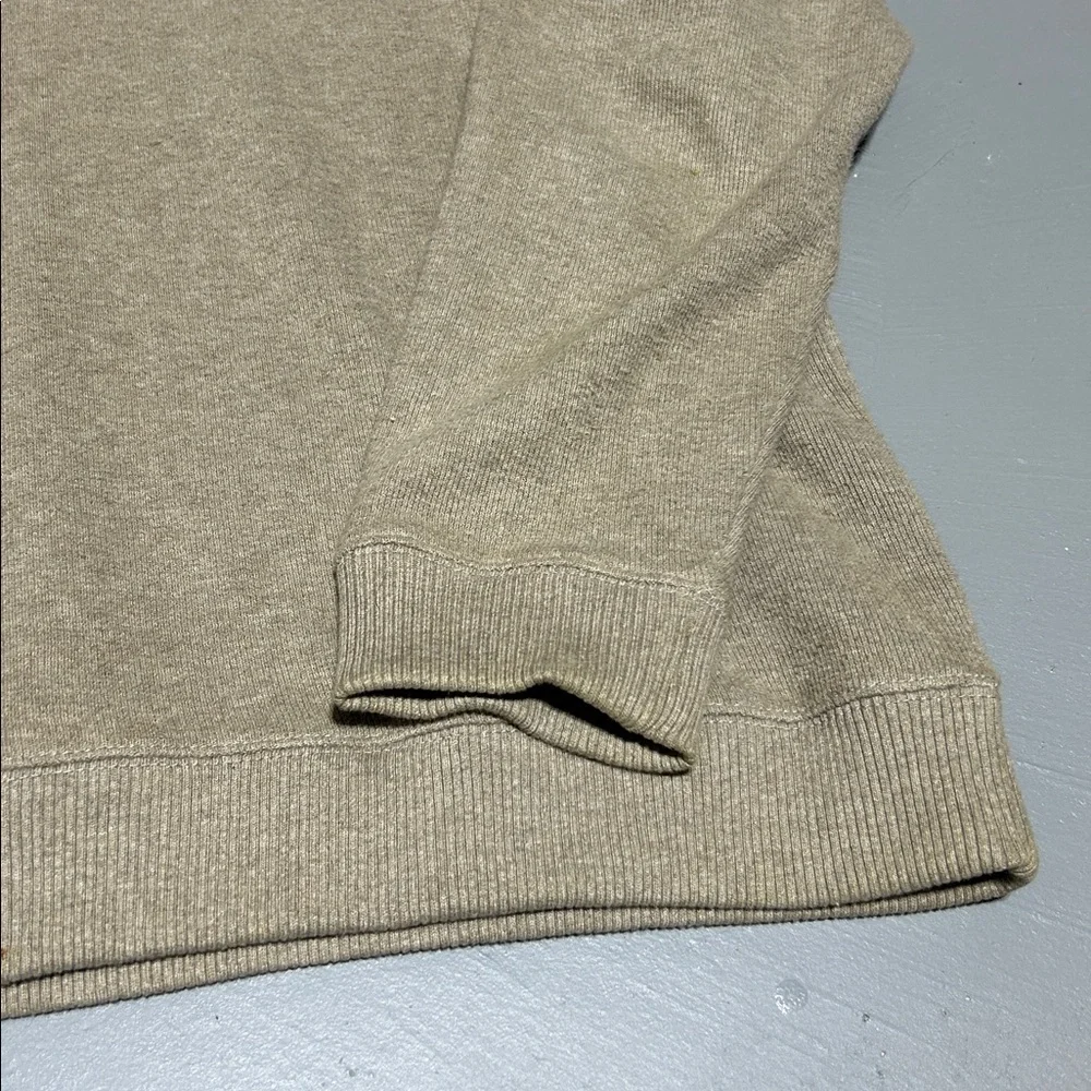 Tasso Elba Premium Collared Taupe Sweater